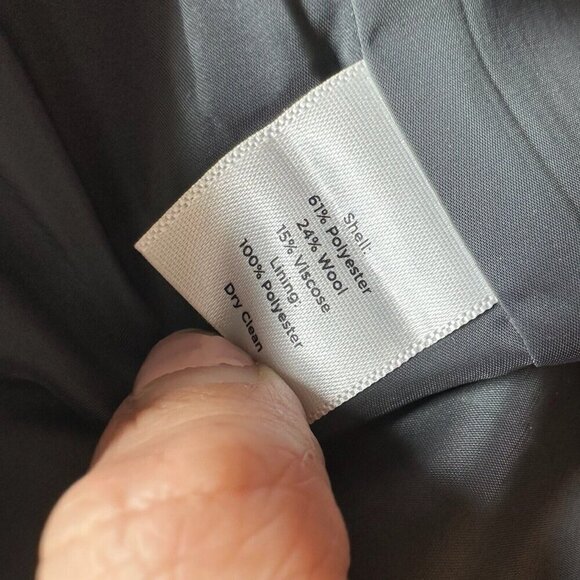 Talbots Skirt Womens Sz 18 Medallion Print A Line Midi Zip Wool‎ Blend Preppy - Picture 6 of 10